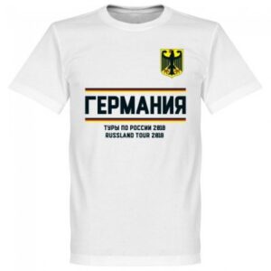 Germany Russia Tour T-Shirt – White